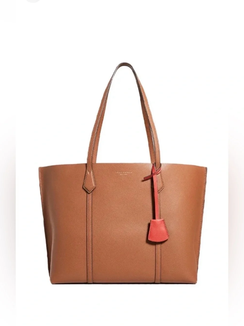 ▪️NWT Tory Burch Perry Leather Tote in Light Umber